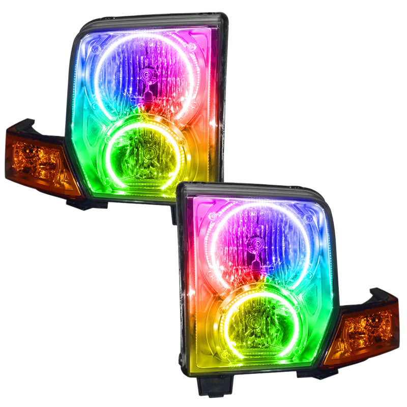 Oracle 06-10 Jeep Commander SMD HL - ColorSHIFT w/ 2.0 Controller