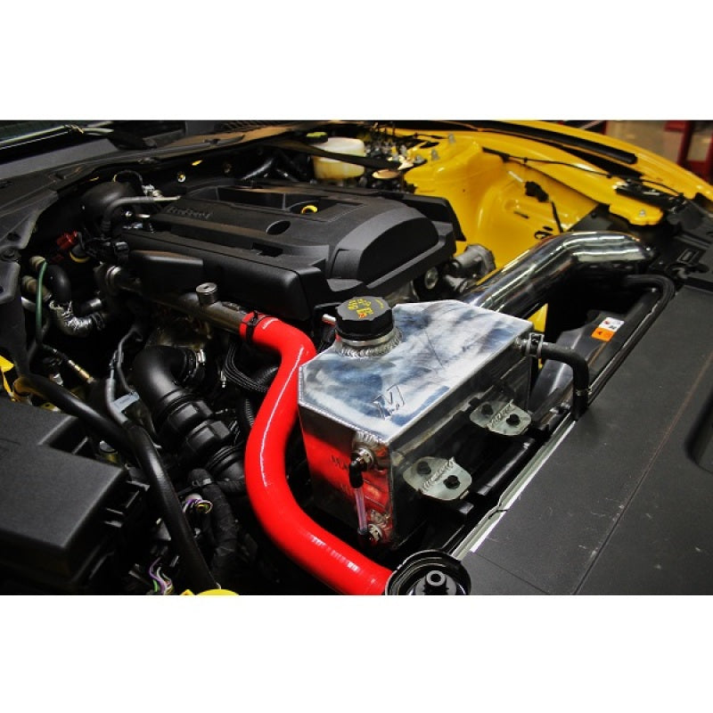 Mishimoto 2015 Ford Mustang EcoBoost / 3.7L / 5.0L Aluminum Coolant Expansion Tank-Polished