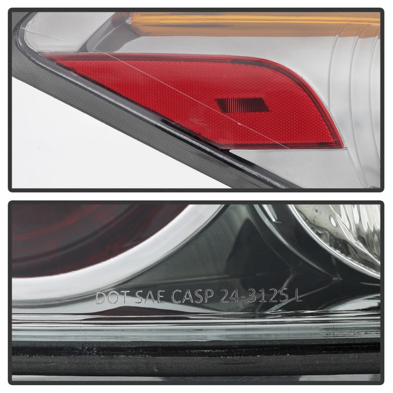 xTune Nissan Altima Sedan & Hybrid 07-12 Driver Side Tail Lights - OEM Left ALT-JH-NA07-4D-OE-L