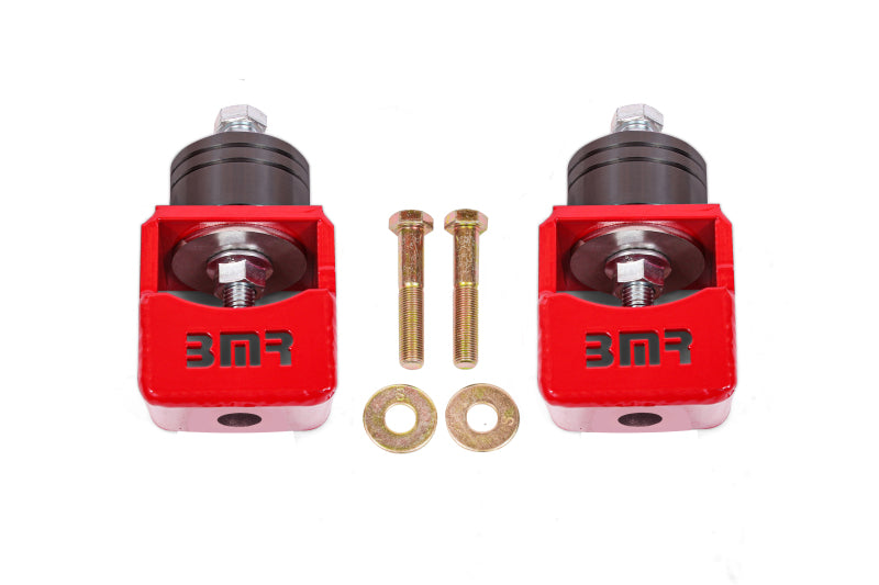 BMR Chevy SS and Pontiac G8 Motor Mount Kit (Solid Bushings) Red BMR Suspension