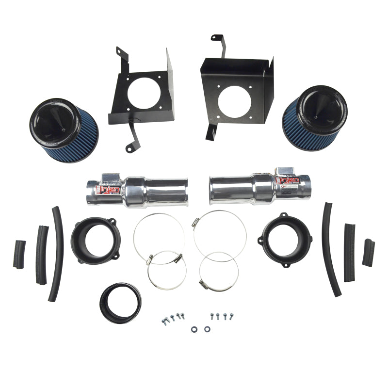 Injen 07-08 350Z 3.5L V6 Air Fusion and Air Horns Polished Short Ram Intake