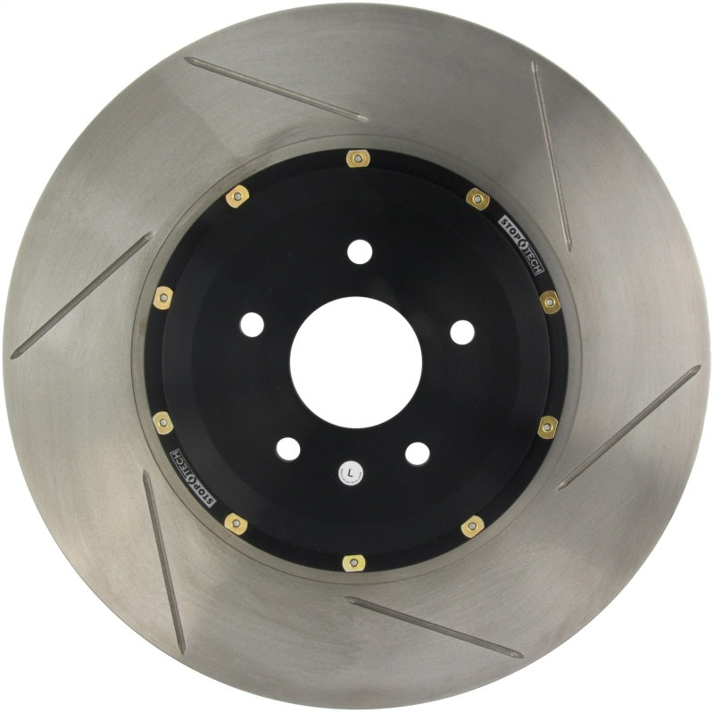 StopTech 2014 Chevrolet Corvette Replacement Front Right Zinc Slotted AeroRotor