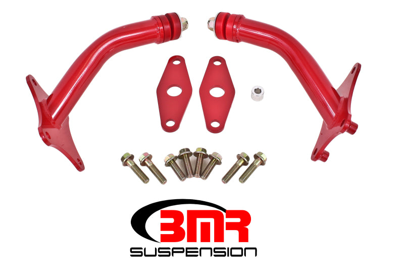 BMR 16-17 6th Gen Camaro Motor Mount Kit w/ Integrated Stands (Polyurethane) - Red BMR Suspension