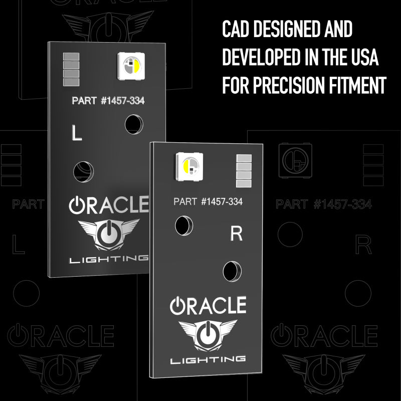 Oracle 14-21 Infiniti Q50 RGB+W Headlight DRL Upgrade Kit - ColorSHIFT w/ 2.0 Cntrl