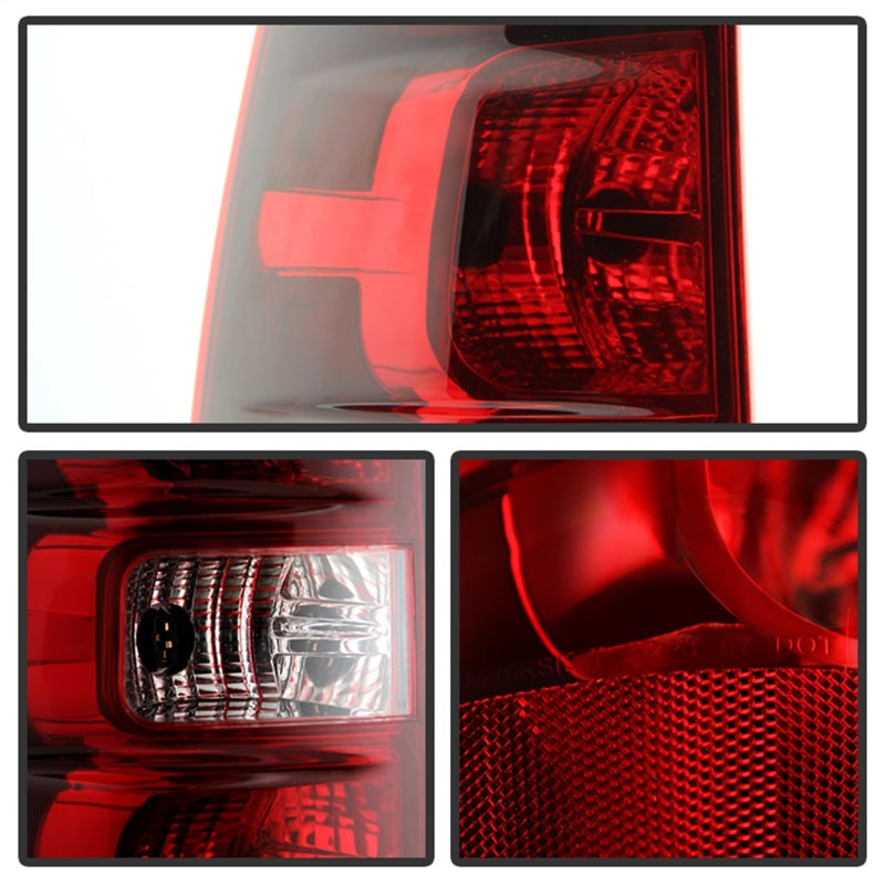 xTune Chevy Suburban 07-13 Driver Side Tail Lights - OEM Left ALT-JH-CSUB07-OE-L
