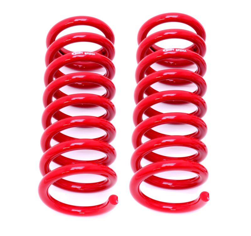 BMR 64-72 A-Body Front Lowering Springs - Red BMR Suspension