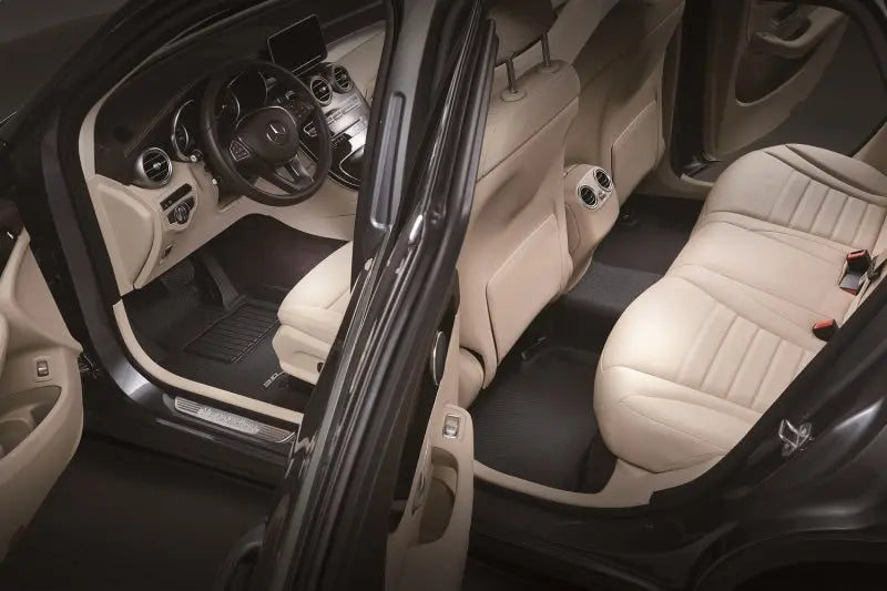 3D MAXpider 2017-2020 Chrysler Pacifica/Voyager Kagu 1st & 2nd & 3rd Row Floormats - Black 3D MAXpider
