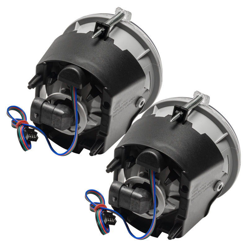 Oracle 05-10 Chrysler 300C Pre-assembled Halo Fog Lights - Red