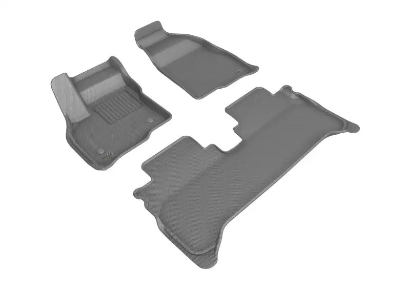 3D MAXpider Chevrolet Bolt EUV 2022-2022 Kagu Gray Row 1 Row 2 3D MAXpider
