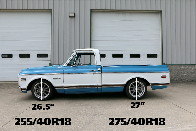 Ridetech 63-72 Chevrolet C10 Small Block/LS StreetGrip Suspension System w/ Control Arm Bushing Kit