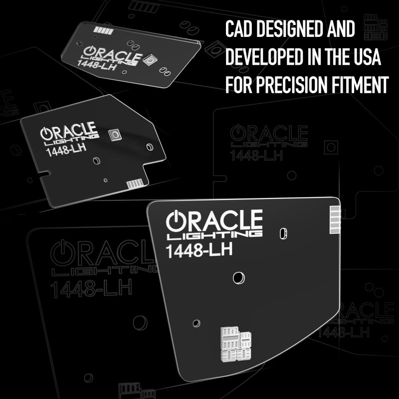 Oracle 19-21 RAM 1500 Projector LED Headlight DRL Kit - ColorSHIFT RGBW+A w/o Cntrl