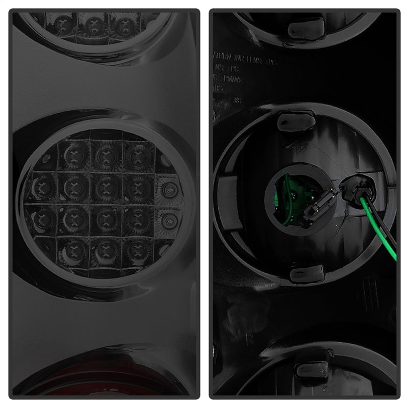 xTune Chevy Suburban/GMC Yukon/Yukon Denali 07-14 LED Tail Lights Smoked ALT-JH-CSUB07-LED-SM