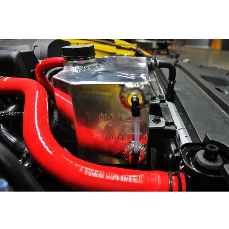 Mishimoto 2015 Ford Mustang EcoBoost / 3.7L / 5.0L Aluminum Coolant Expansion Tank-Polished