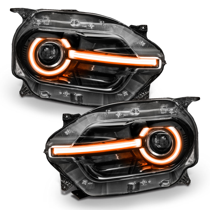 Oracle 2021 Ford Bronco Sport RGB+W Headlight DRL + Halo - ColorSHIFT w/ RF Controller