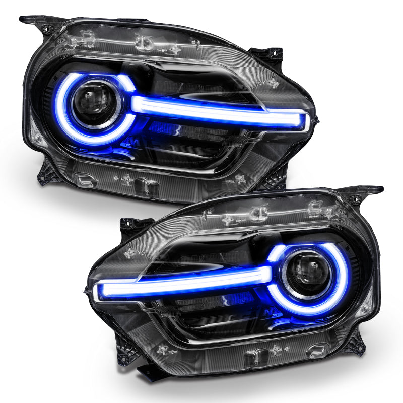Oracle 2021 Ford Bronco Sport RGB+W Headlight DRL + Halo - ColorSHIFT w/ 2.0 Cntrl