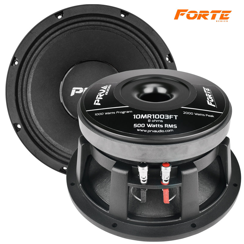 PRV Audio 10MR1003FT Forte Series 10 inch Mid Bass Speaker