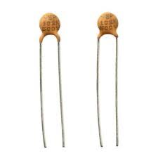 0.001uF Ceramic-Disk Capacitor 500WVDC Maximum 2 pack 272-0126 TekShack