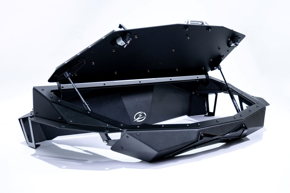2017-2024 Can Am X3 Maverick Volt Series Baja Bed Box www.elektricoffroad.com