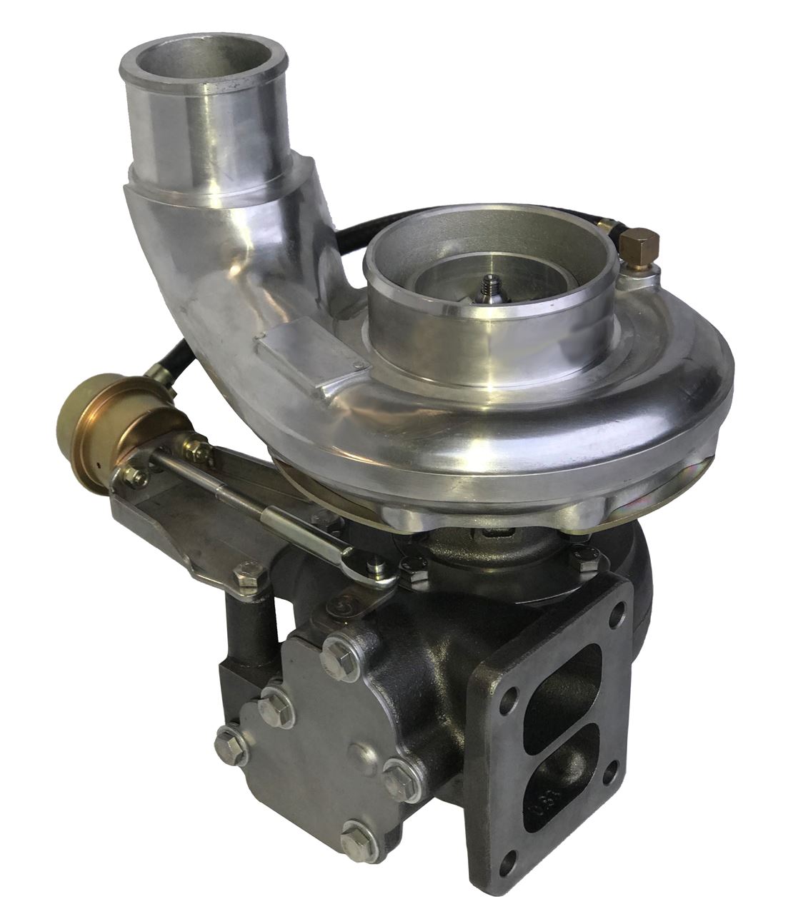 DPS T-4 Wastegated 64mm, 66mm, & 68mm CUMMINS TURBO FOR CUMMINS 5.9L 1988-2007 ETT