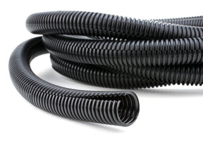 1/4" ID Split Loom Black - 10 Foot Length Noble