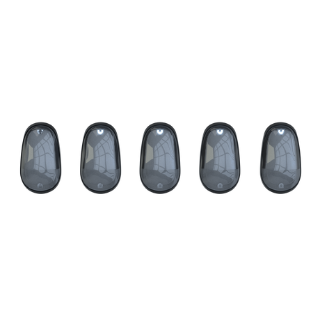Dodge RAM Heavy-Duty 2500/3500 03-18 5 Piece Cab Roof Light Set 2-Way Front & Rear Facing Ultra High-Power LEDs Multiple Lens & Colors