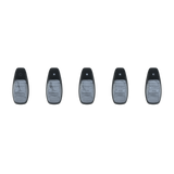 Dodge RAM HD 2500/3500 19-25 5 Piece Cab Roof Light Set 2-Way Front & Rear Facing Ultra High-Power LEDs Multiple Lens & Colors