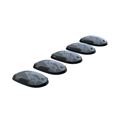 Dodge RAM Heavy-Duty 2500/3500 03-18 5 Piece Cab Roof Light Set 2-Way Front & Rear Facing Ultra High-Power LEDs Multiple Lens & Colors