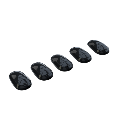Dodge RAM Heavy-Duty 2500/3500 03-18 5 Piece Cab Roof Light Set 2-Way Front & Rear Facing Ultra High-Power LEDs Multiple Lens & Colors
