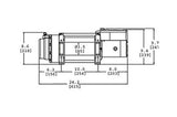 Warn 16.5ti 68801 16.5K Large Size Truck Winch
