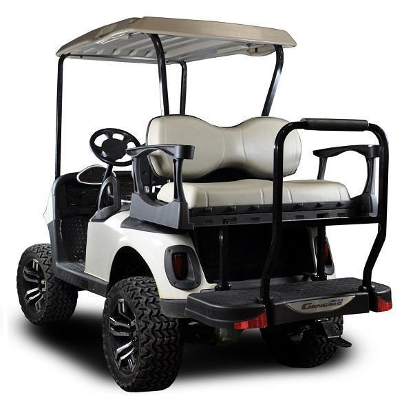 Madjax G300 Alum Seat Kit w/ Deluxe Oyster Cushions for E-Z-Go RXV