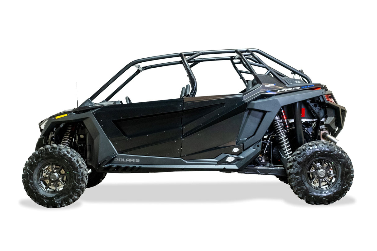2020-2026 Polaris RZR Pro XP/ Pro R/ Turbo R (4 Seat) Volt Series Rock Guards www.elektricoffroad.com