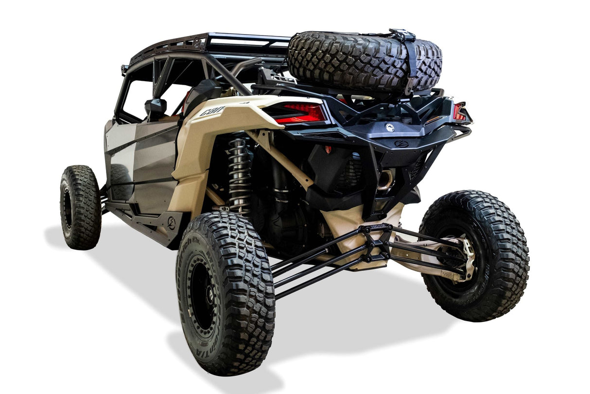 2017-2026 Can Am X3 Maverick Volt Series Baja Spare Tire Rack www.elektricoffroad.com