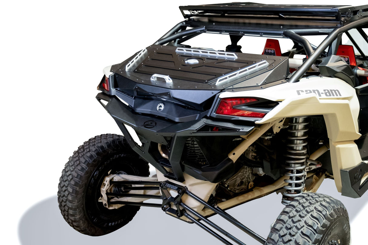 2017-2024 Can Am X3 Maverick Volt Series Baja Bed Box www.elektricoffroad.com