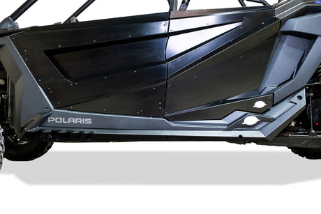 2020-2026 Polaris RZR Pro XP/ Pro R/ Turbo R (4 Seat) Volt Series Rock Guards www.elektricoffroad.com