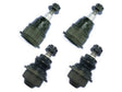 Kryptonite 0110BJPACK Upper and Lower Ball Joint Package Deal (For Stock Control Arms), 2001-2010 6.6L Duramax, LB7 LLY LBZ LMM Kryptonite