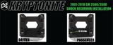 KRYPTONITE REMOTE RESERVOIR MOUNT KIT FOR 2001–2010 CHEVY/GMC HD TRUCKS & 2002–2009 HUMMER H2