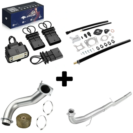 SPELAB 2017-2025 6.6L Duramax L5P EGR Valve Cooler Delete Kit