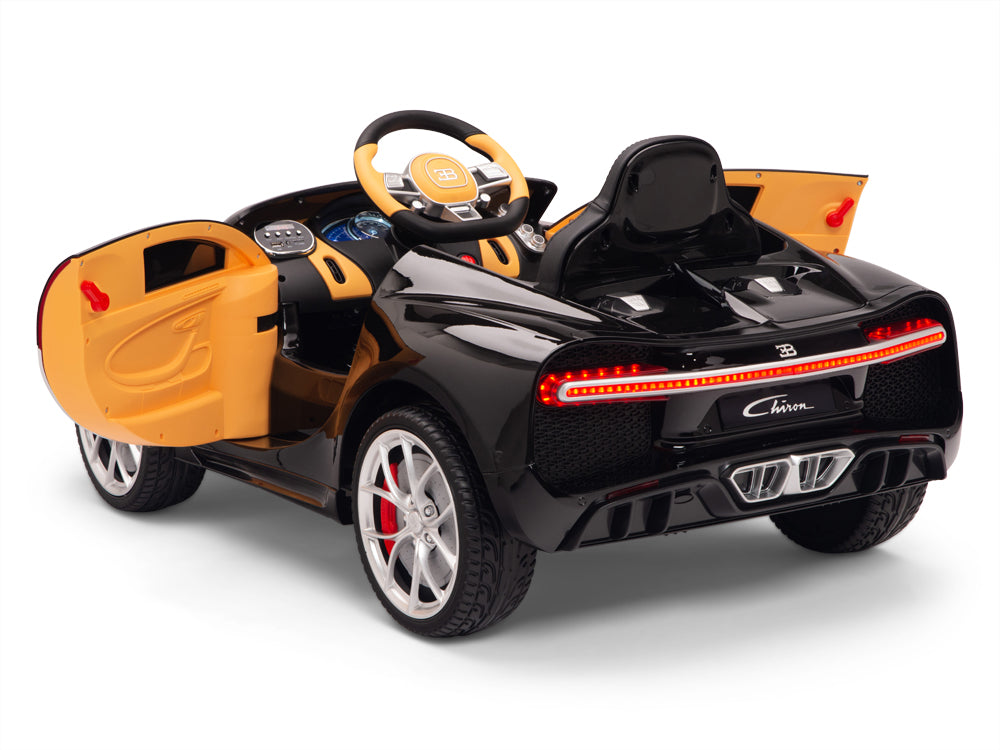 Bugatti Battery Powered RC Ride On Car W/Magic Cars® Wireless Parental Control