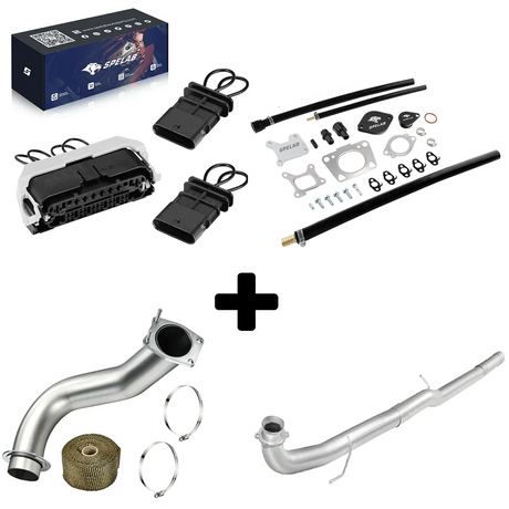 SPELAB 2017-2025 6.6L Duramax L5P EGR Valve Cooler Delete Kit