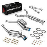 2009-2020 Nissan 370Z Z34 Dual Catback Exhaust System w/ 4.5 Inches Burnt Dual Tips
