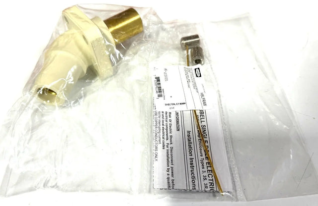 400 AMP HUBBELL SERIES 16 CAMLOCK DEVICES PANEL ANGLE RECEPT FEMALE 600V HBLFRAW Hubbell