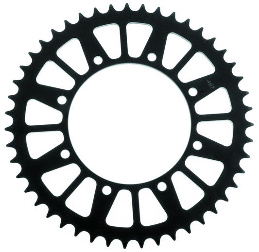 BikeMaster Kawasaki Rear Steel Sprocket 520 47T - Black