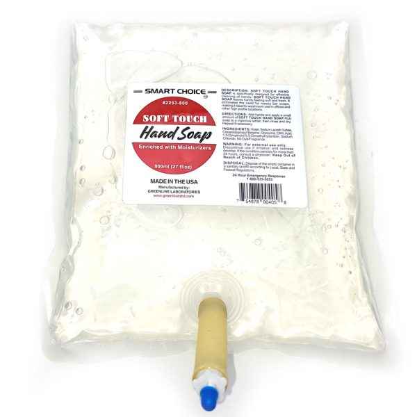 Soft Touch Hand Soap 800 ML Bag – Gentle, Professional & Germ‑Fighting Hand Soap