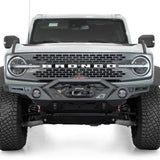Addictive Desert Designs Krawler Front Bumper with Mounts for Up to 6-Inch Lights | 2021+ Ford Bronco