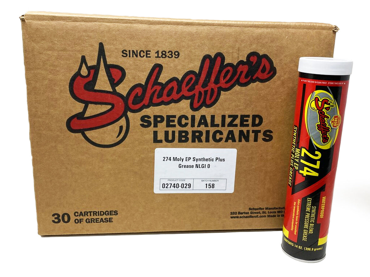 Schaeffers 02740 Moly EP Synthetic Grease NLGI #0 Schaeffers