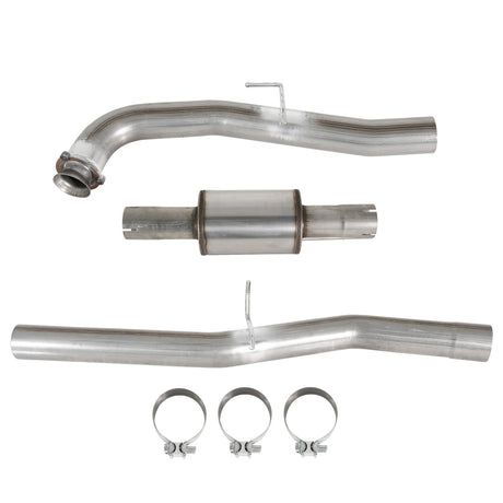TruckTok 2015.5-2016 Chevy/GMC Duramax LML 4" DPF & CAT Delete Pipe(With Muffler) TruckTok