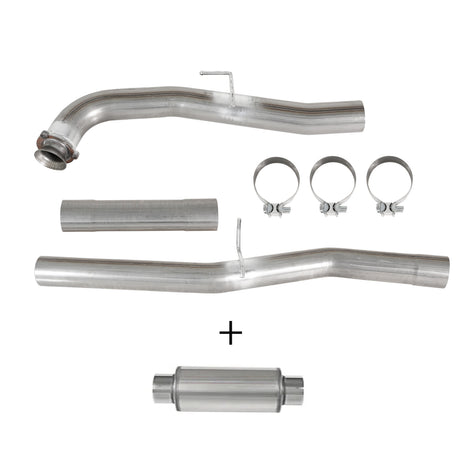 TruckTok 2011-2016 6.6L Duramax LML 4"/5" DP-Back DPF/EGR Delete kit TruckTok