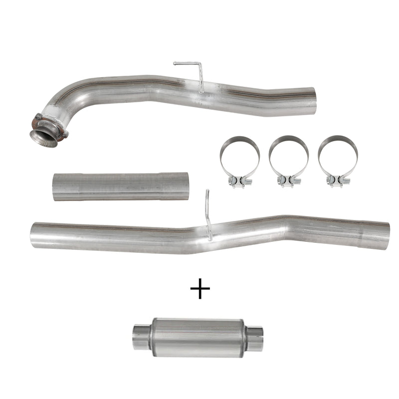 TruckTok 2011-2016 6.6L Duramax LML 4"/5" DP-Back DPF/EGR Delete kit