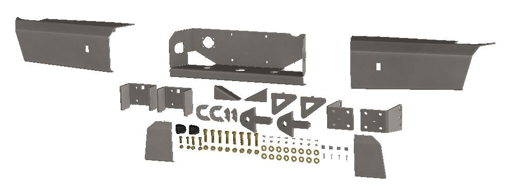 03-09 Dodge 2500 3500 Rear Bumper Welders Kit