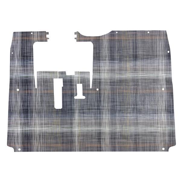 Chilewich Premium Gray Plaid Floor Mat Yamaha G29/Drive